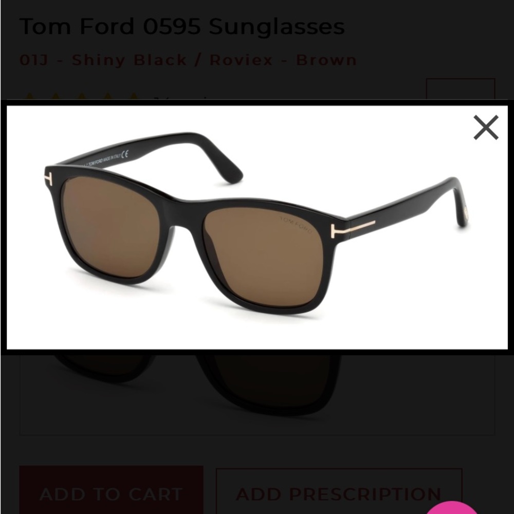 Tom Ford unisex sunglasses
